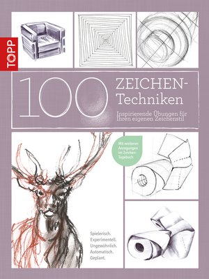 cover image of 100 Zeichentechniken